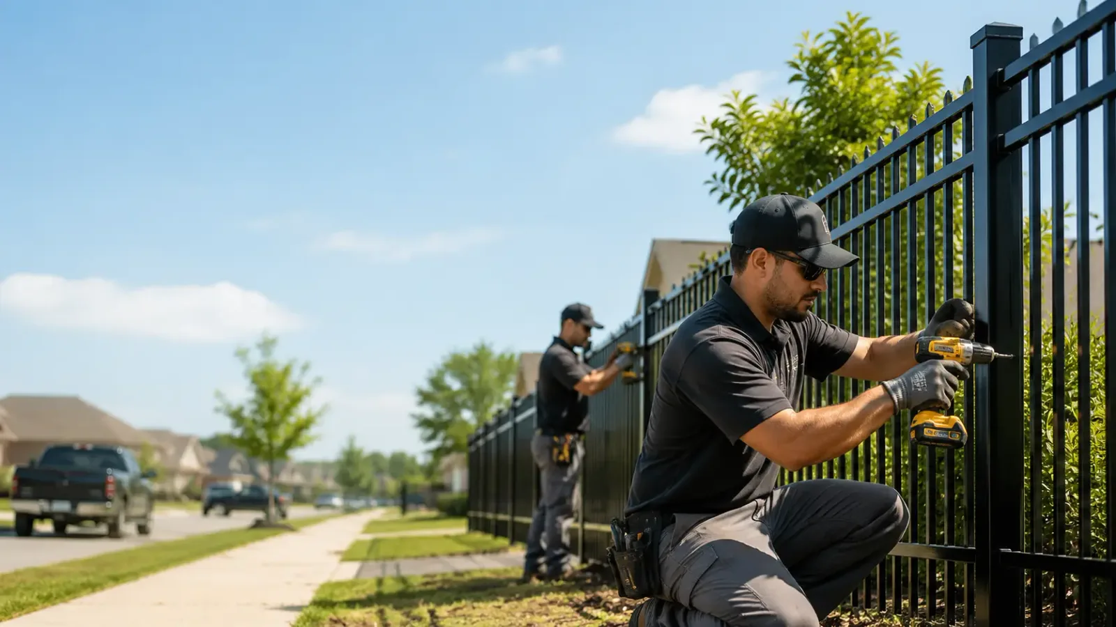 Metal Fence Installation in Wilmington, NY